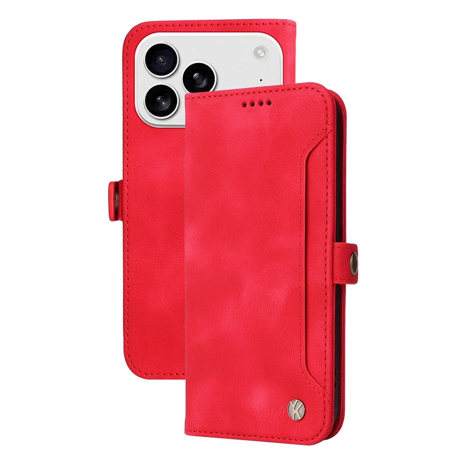 Housse cuir iPhone 17 Air à clapet avec bords souples antichoc - 6