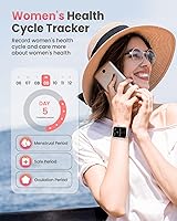 Vista 7 de Relojes inteligentes para mujer para iPhone Android reloj inteligente de 1.85 pulgadas con 30 días+duración de la batería hacerrecibir llamada