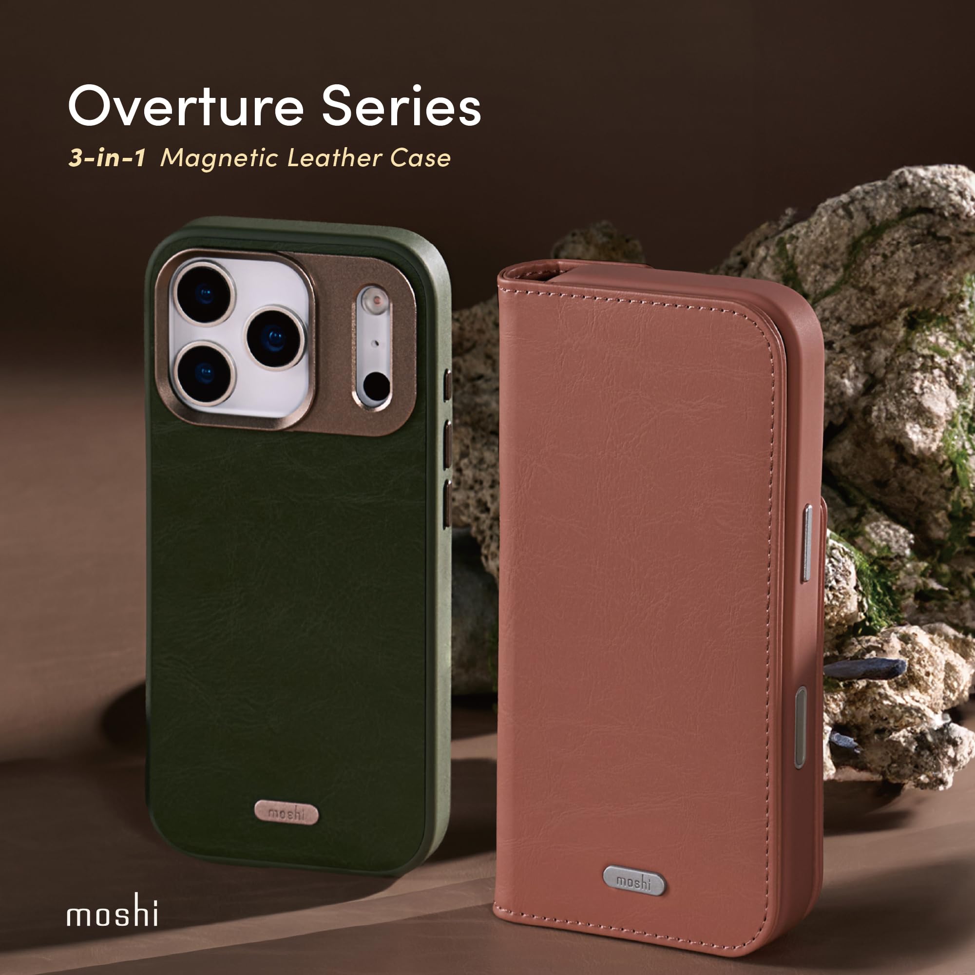 Amazon.com: Moshi Overture for IPhone17Pro Max (magsafe) (Moss