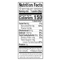 Vista 5 de Yaxa Grocery, Galletas de chocolate con trozos, 15 onzas, 12 unidades, congeladas (anteriormente Yaxa Fresh, el empaque puede variar)