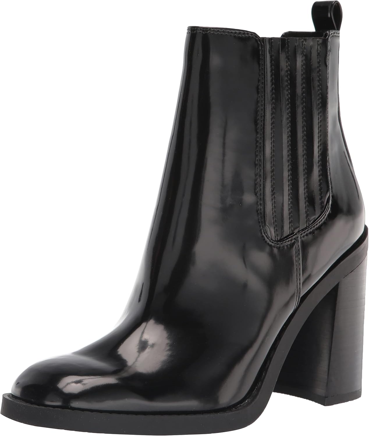 Steve Madden Women's Morton Ankle Boot, Black, 6.5