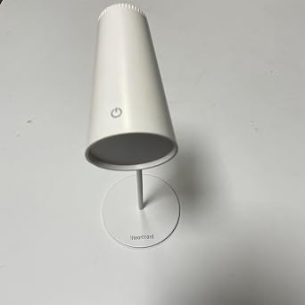 White Table Lamp for Reading,Desktop,Bedside