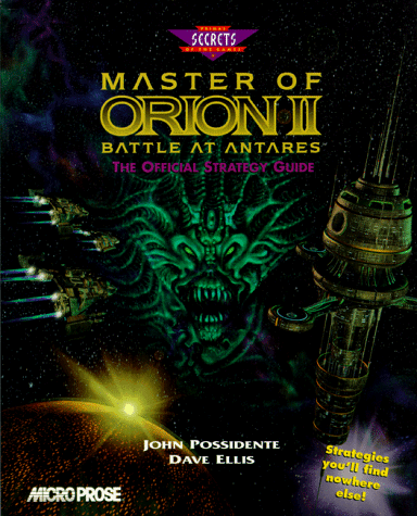 Master Of Orion 2: Battle At Antares – Jeu PC Micro Prose, Boîte Bijou, Rare