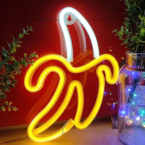 Miniatura 10 de JYWJ Letreros de neón de doble cara, luz de neón alimentada por USB o 3 baterías AA, decoración de pared de escritorio LED, varias fiestas,
