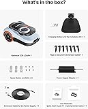 Segway Navimow i208 LiDAR Robotic Lawn Mower for 800 m², Off-Road Wheels for 45% Slopes, Solid-state LiDAR & Vision Dual System, Auto Mapping, No Wires, No Antenna, 59db(A) Quiet Mowing, Built-In 4G - 8