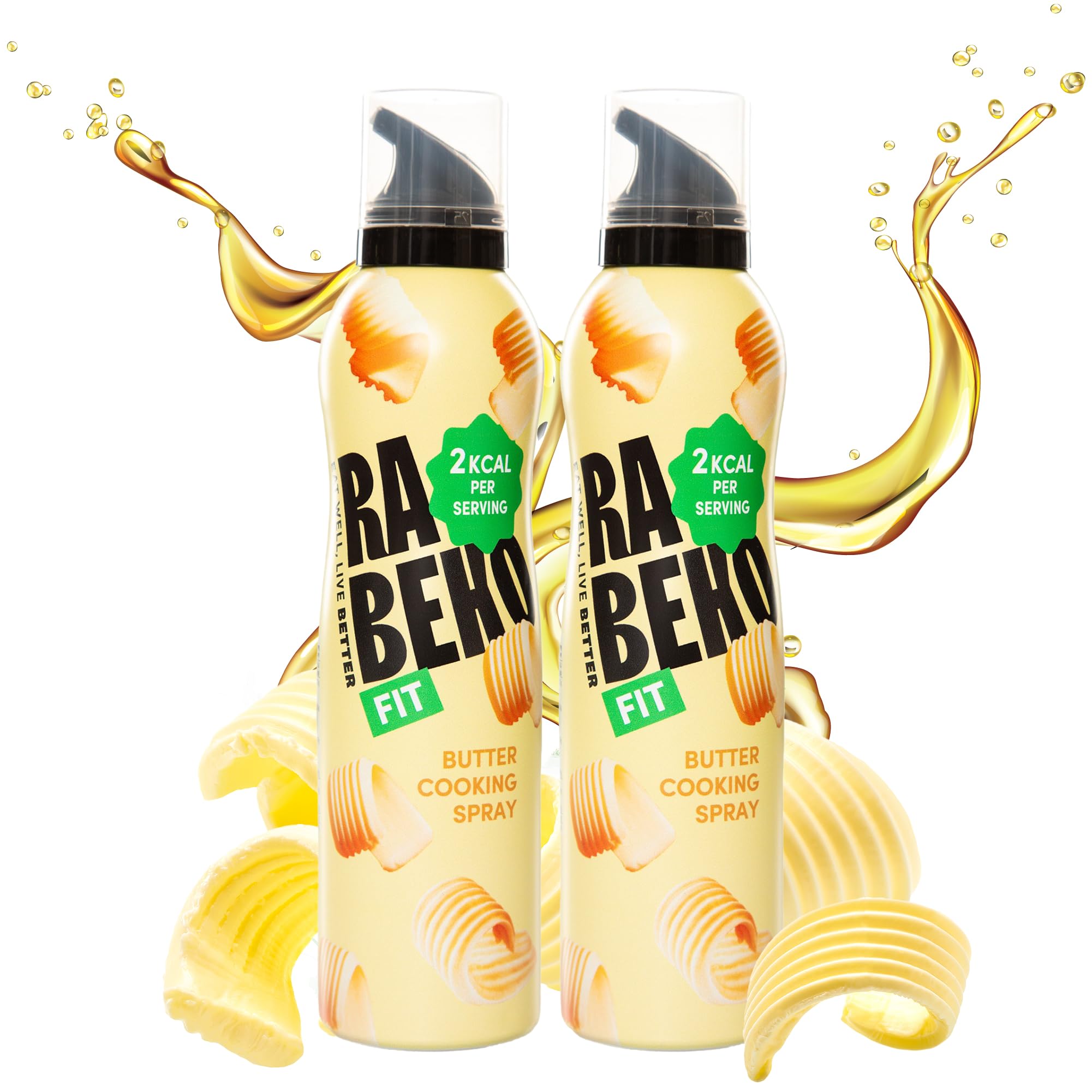 Rabeko Zero Kochspray kalorienarm | BUTTER