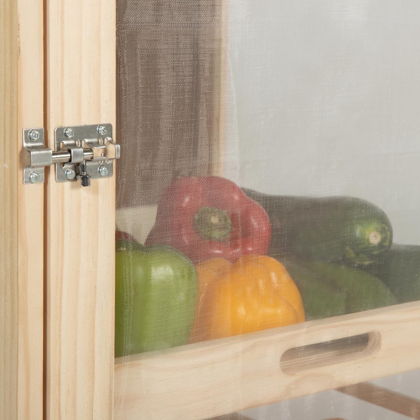 IDMarket - Légumier fruitier en bois VEGGE avec 3 tiroirs amovibles