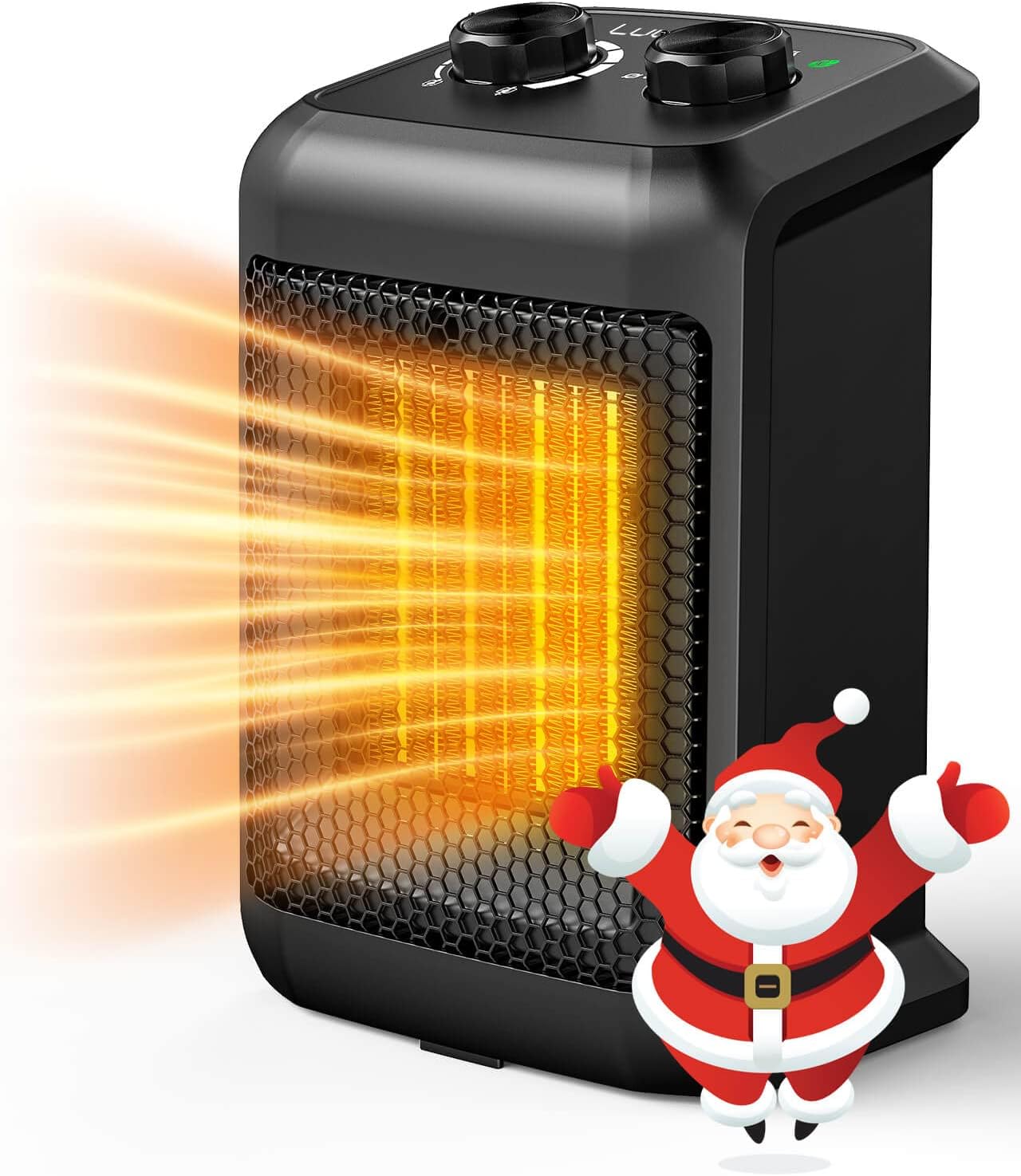 Patio Heater, Infrared Heater with Remote, 1500W/750W Outdoor Space Heater with 24H Timer, IPX5 Waterproof Radiant Heater for Outdoor Indoor Use, Quiet Garage Heater with Tip-over/Overheat Protection : Patio, Lawn & Garden