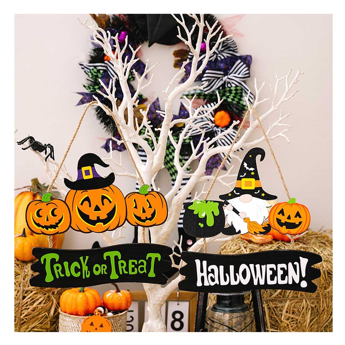 Amazon.co.jp: ハロウィン 飾り 2個セット ハロウィン 装飾 ハロウィン 