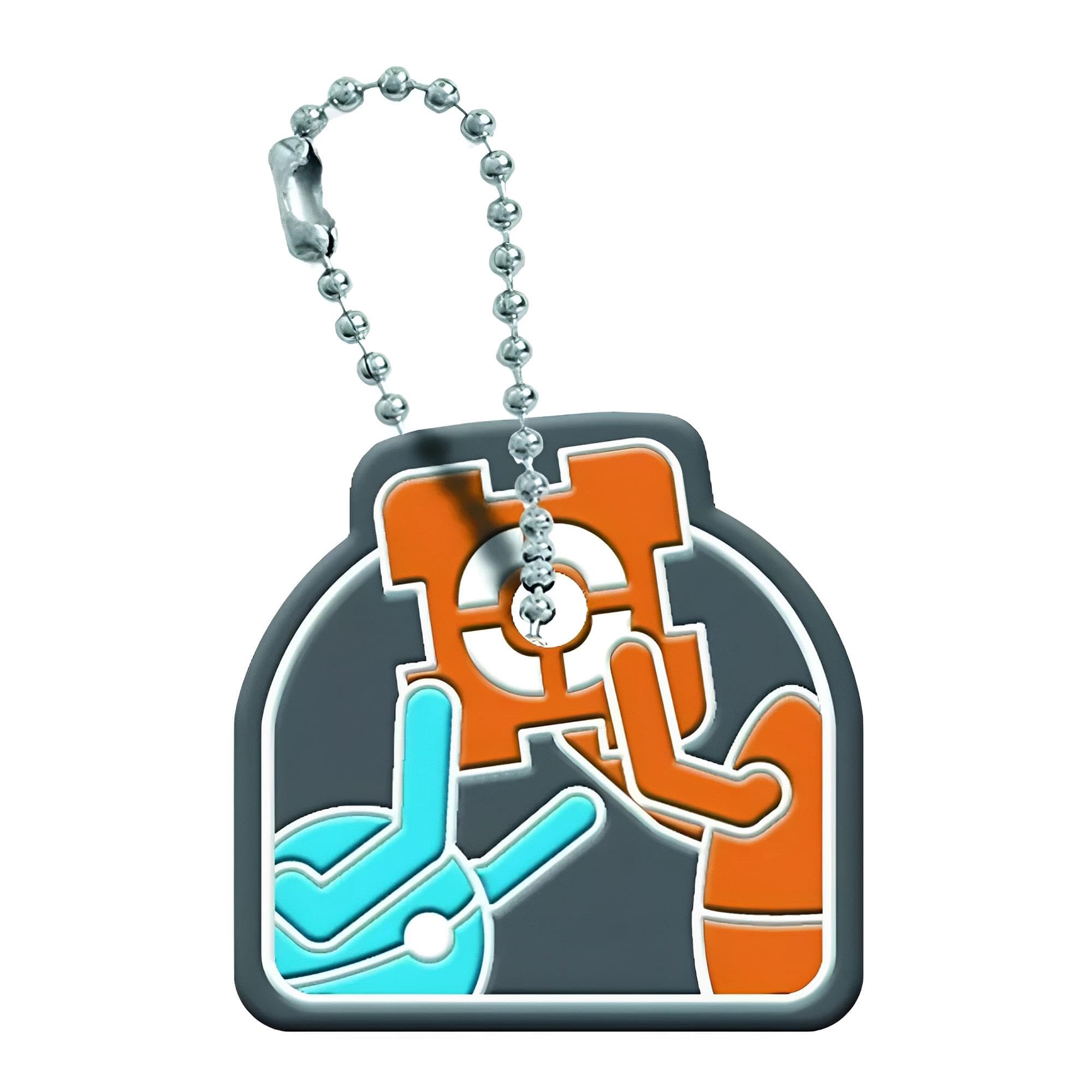 PORTAL A Crowded Coop - porte-cles metal Atlas & P-Body 2