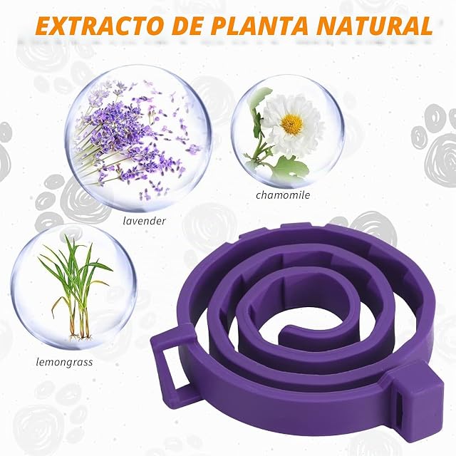 Foto 4 de 6 de GIUSOBG Collar Calmante para Perros Y Gatos 2 pcs Collares Calmantes para Gatos Collares Collar Calmante…