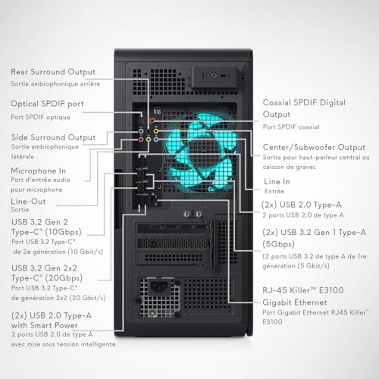 Dell Alienware Aurora R16 Desktop (2023) | Core i9-14900KF - 2TB