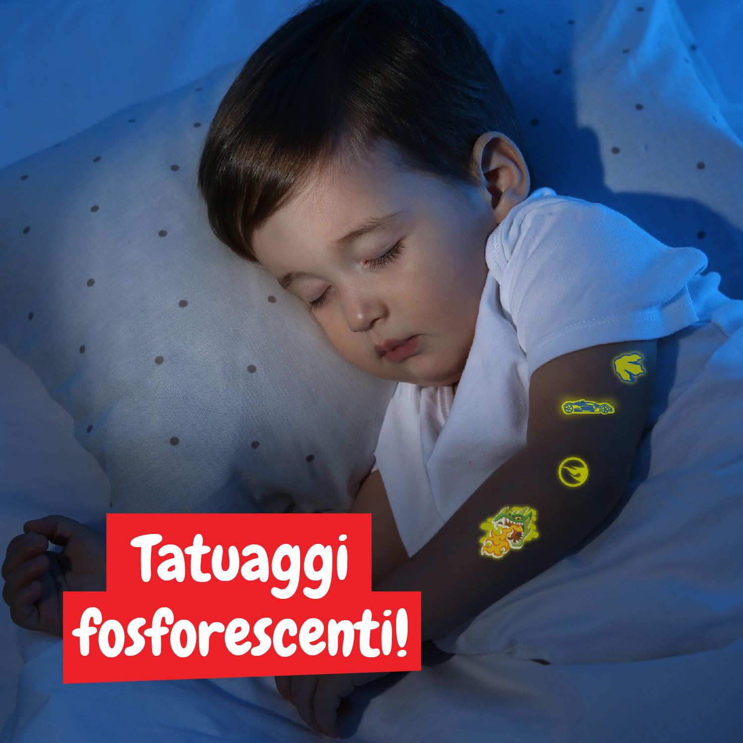 Science4you Tatuaggi Temporanei - 40 Auto Hot Wheels, Kit di Tatuaggi Trasferibili per Bambini, il Regalo per Bambini e Bambine di età Compresa tra 5, 6, 7, 8 e 9 anni