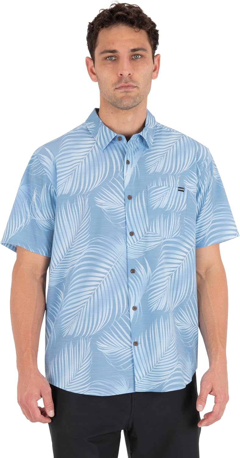 Hurley Men's Newport Stretch Short Sleeve