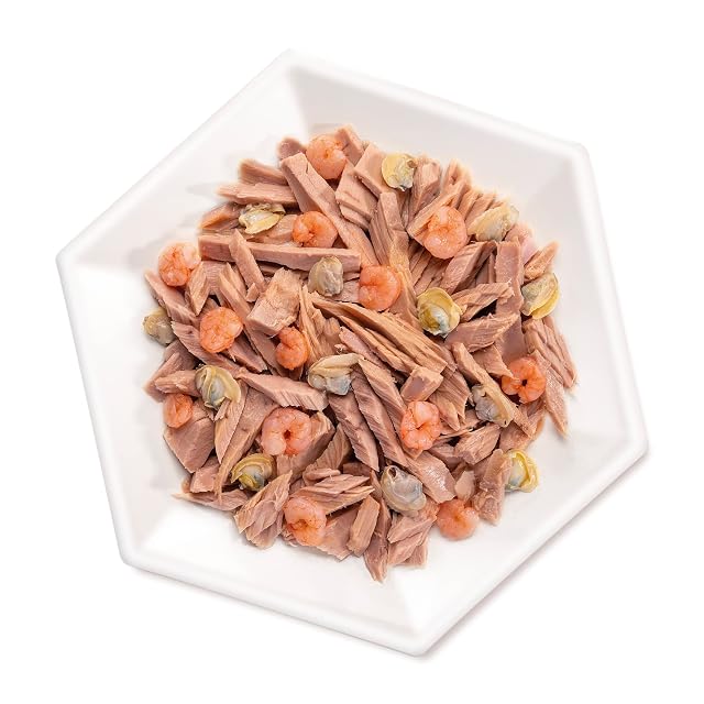 Foto 3 de 3 de Life Cat Natural Atún con almejas y camarones, sobre 70 g