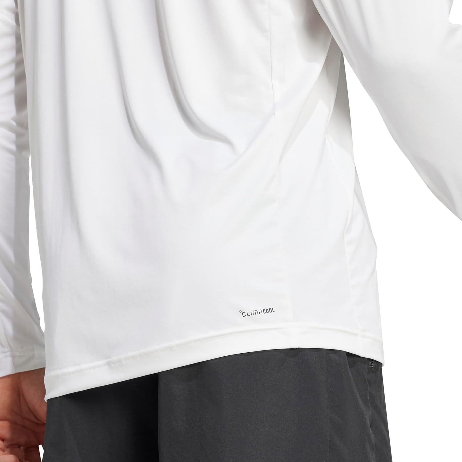 Adidas Mens Train Essentials Stretch Long Sleeve Base T-Shirt - Image 4