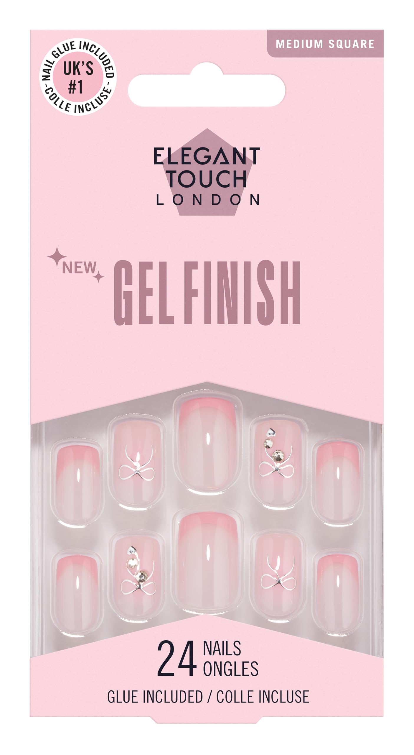 Elegant Touch Gel Finish Pretty In Pink