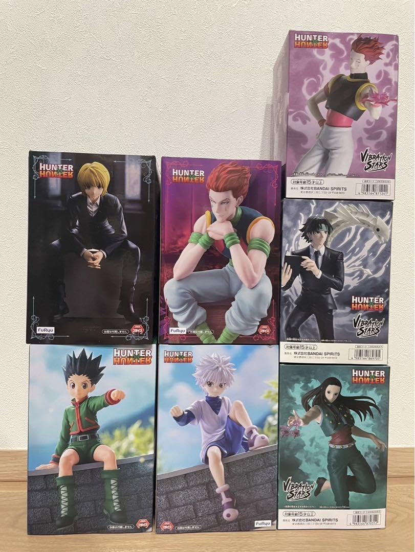 HUNTER×HUNTER フィギュア7体セット ハンターハンターフィギュア7体セット