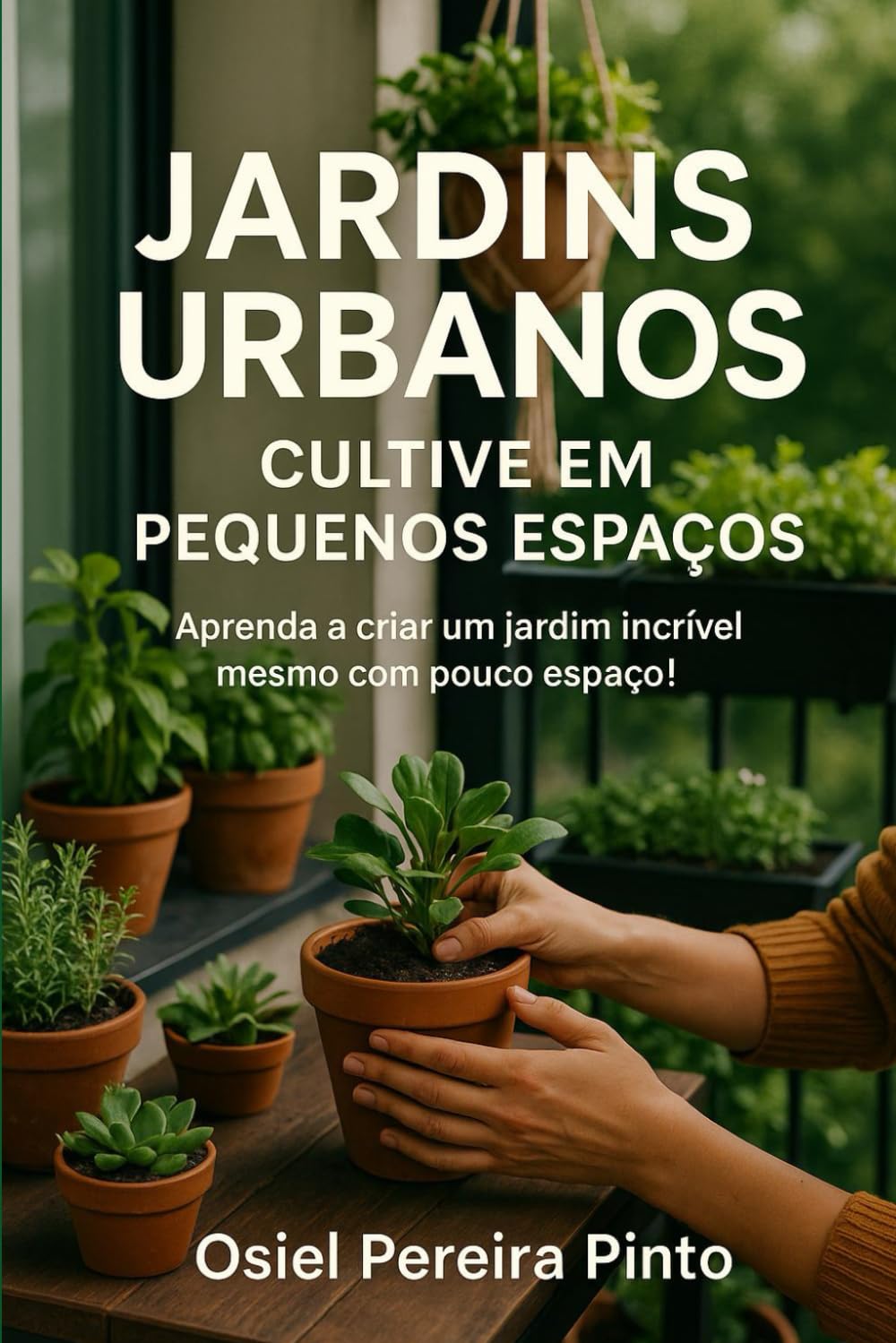 Jardins Urbanos Cultive em Pequenos Espaços: Transforme sua casa em um refúgio verde com ideias práticas, sustentáveis e criativas