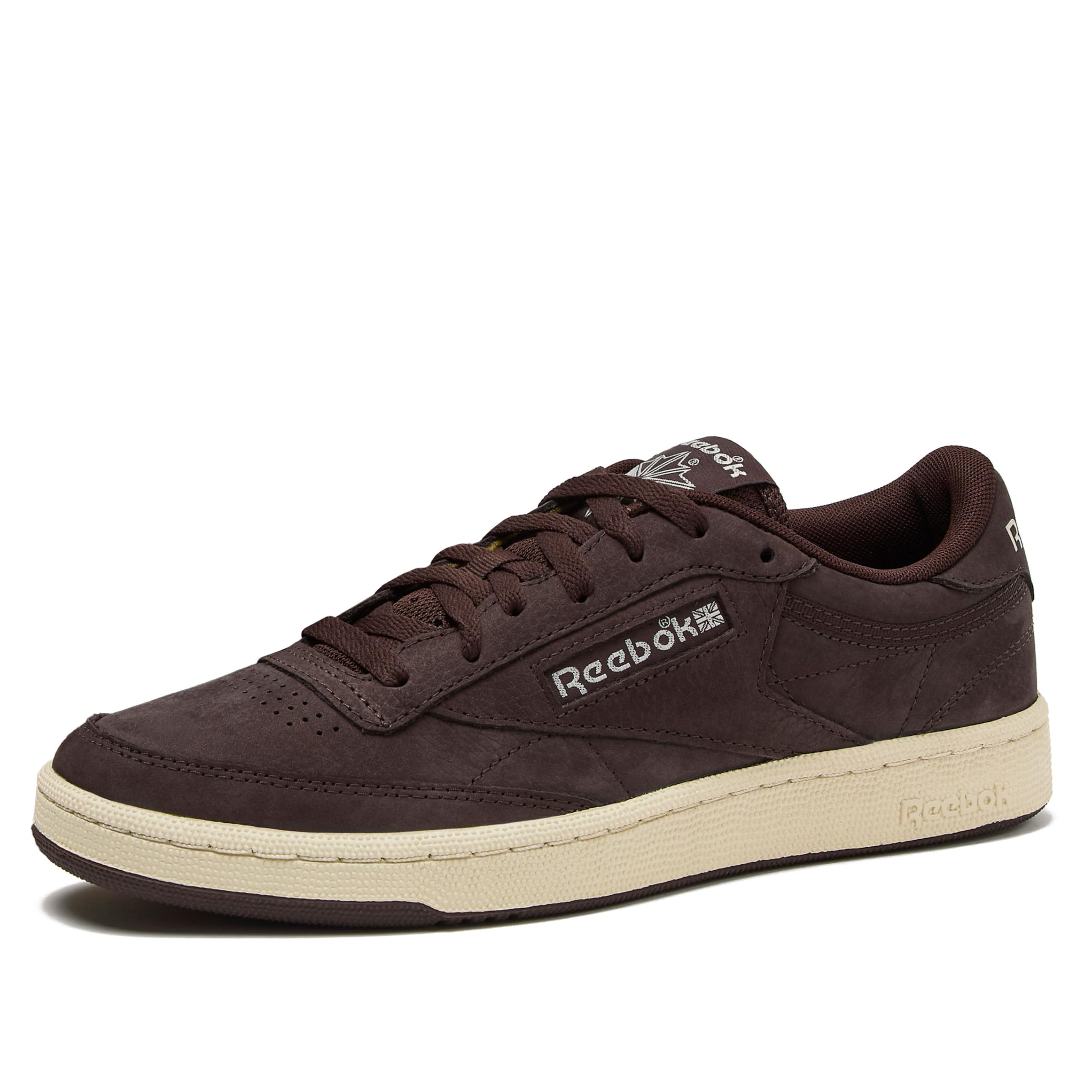 Reebok Club C 85 Mens Tennis Shoes, Casual Fashion White Sneakers for Men