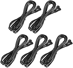 GEYUEYA Home 5 Pack 1M 4Pin Cable Rallonge, Etanche IP67 Rallonge pour Câbles pour Spot LED Exterieur Encastrable