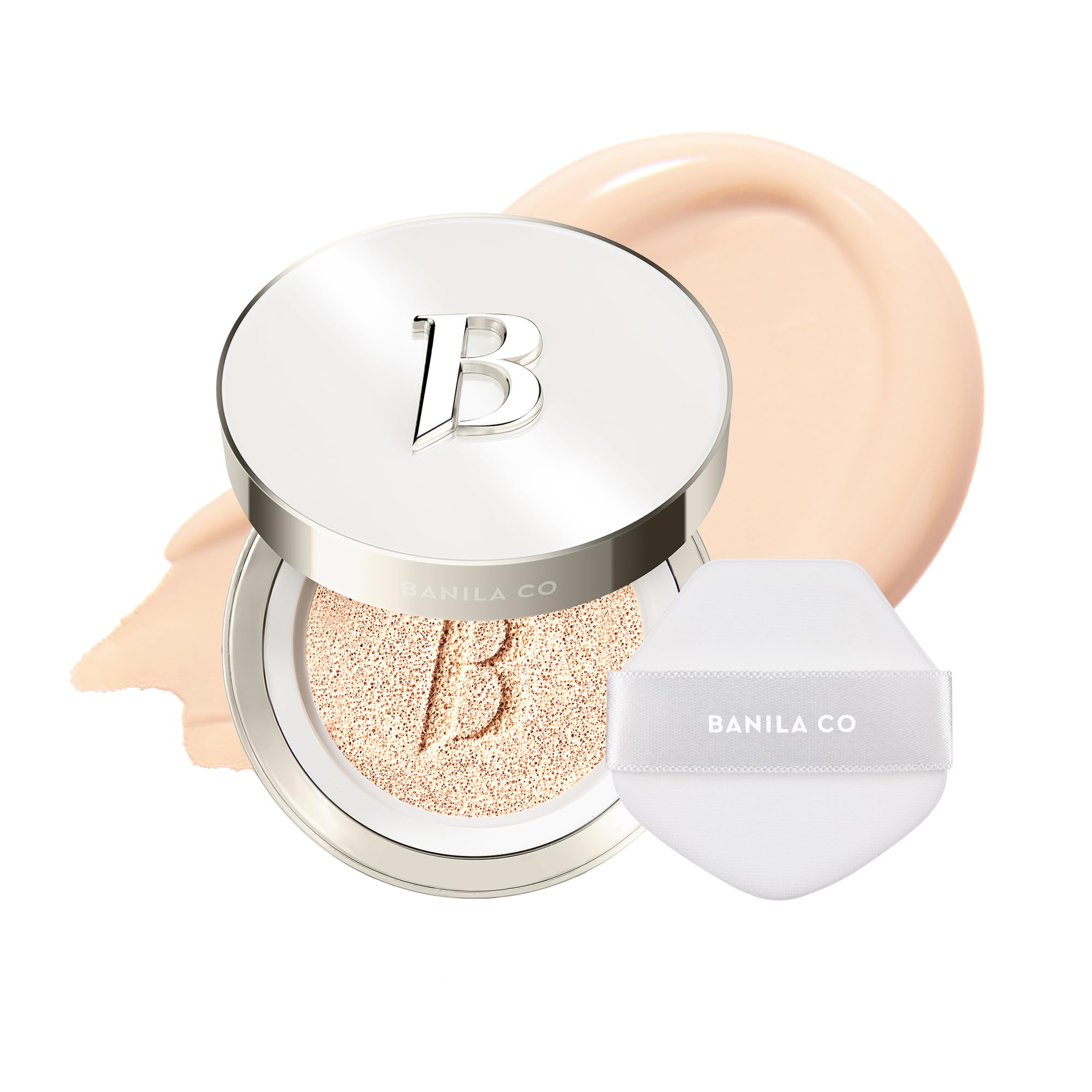 BANILA CO Covericious Ultimate Cover Cushion | Up to 100HR Long-Wear Foundation | 20 Shades for All Skin Tones | Matte & Lightweight Finish | Korean