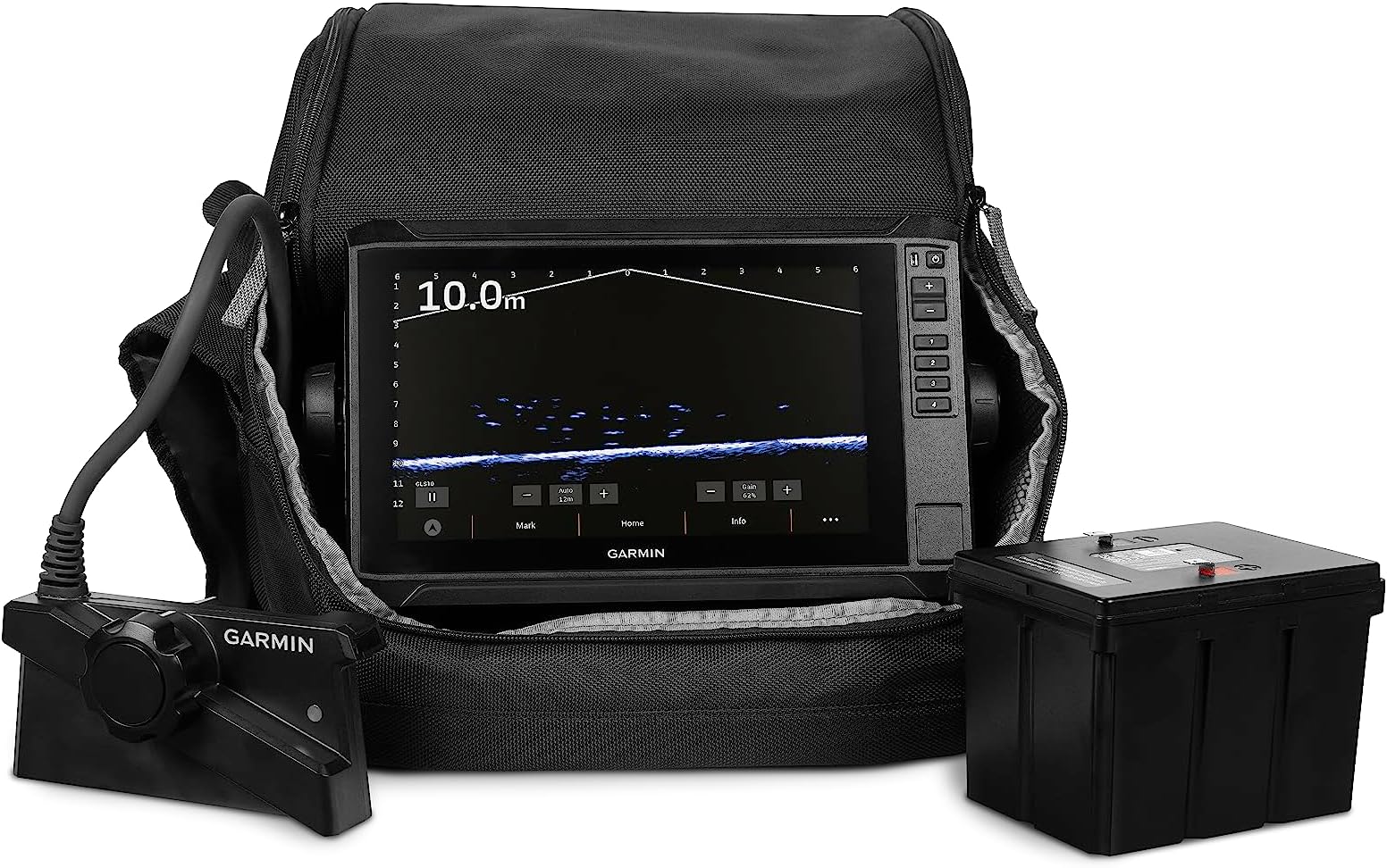 Garmin LiveScope™ Plus Ice Fishing Bundle LI with Garmin Navionics+ ...