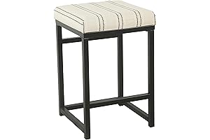Modern 24-Inch Tall Vanity Stool