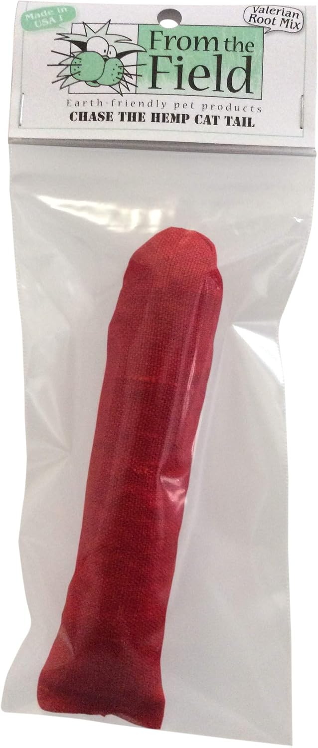 From The Field Chase The Hemp Cat Tail Catnip Toy