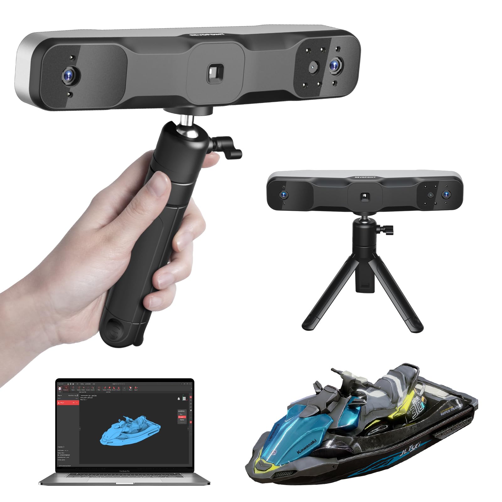 Revopoint Range 2 Scanner 3D per stampa 3D Scanner palmare