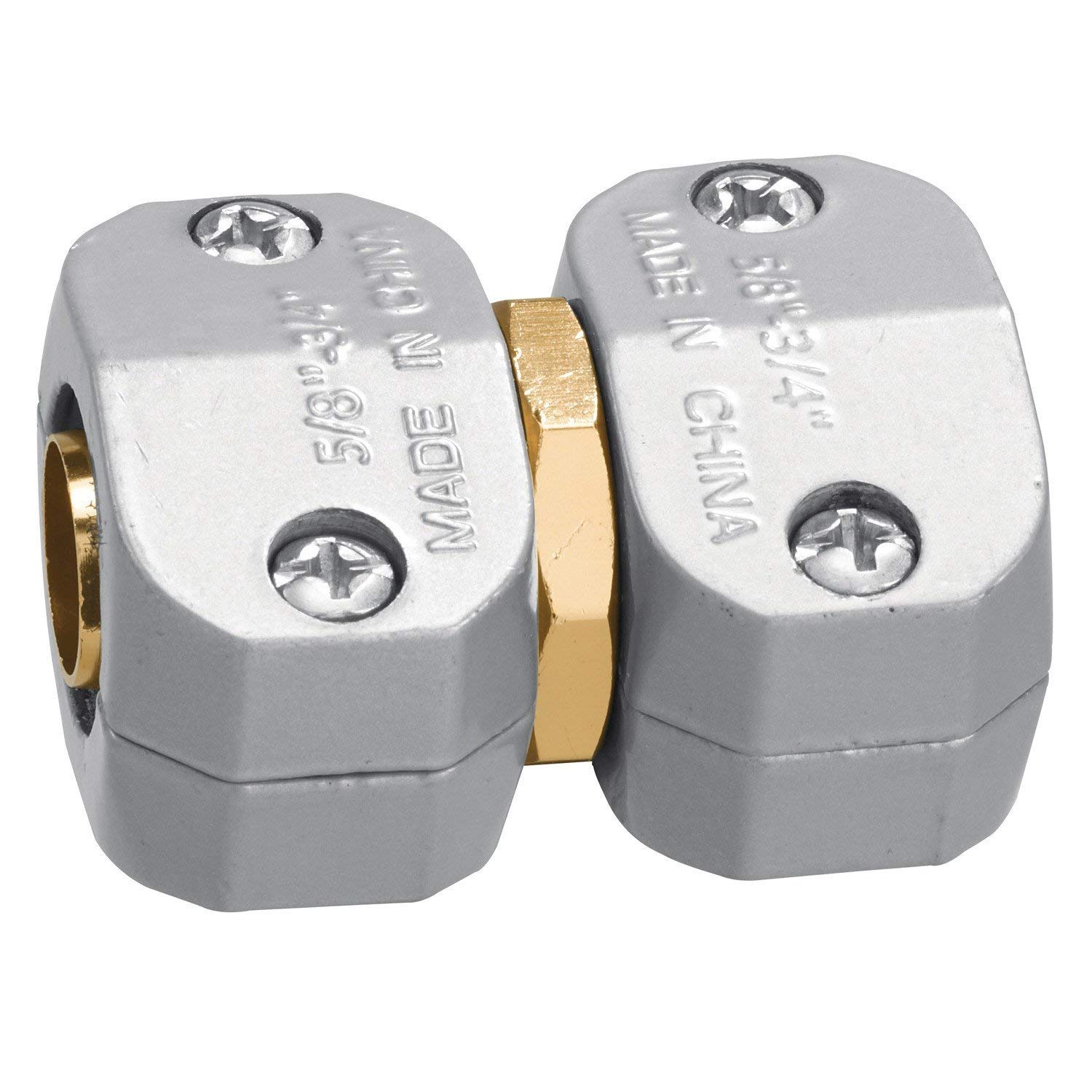 Orbit Zinc 5/8 pulgadas 3/4 pulgadas manguera de reparaci n Mender extiende la vida de su exterior manguera de jard n