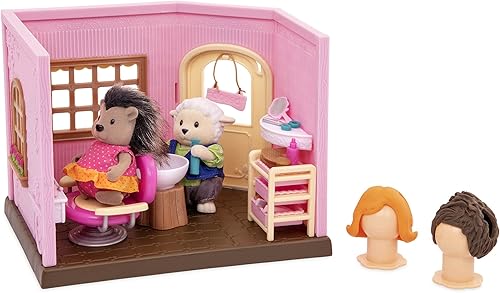 Miniatura 3 de Li'l Woodzeez Juego de teatro Honeysuckle con muebles y accesorios en miniatura - Colorido juego infantil para juegos imaginativos - Figuras de