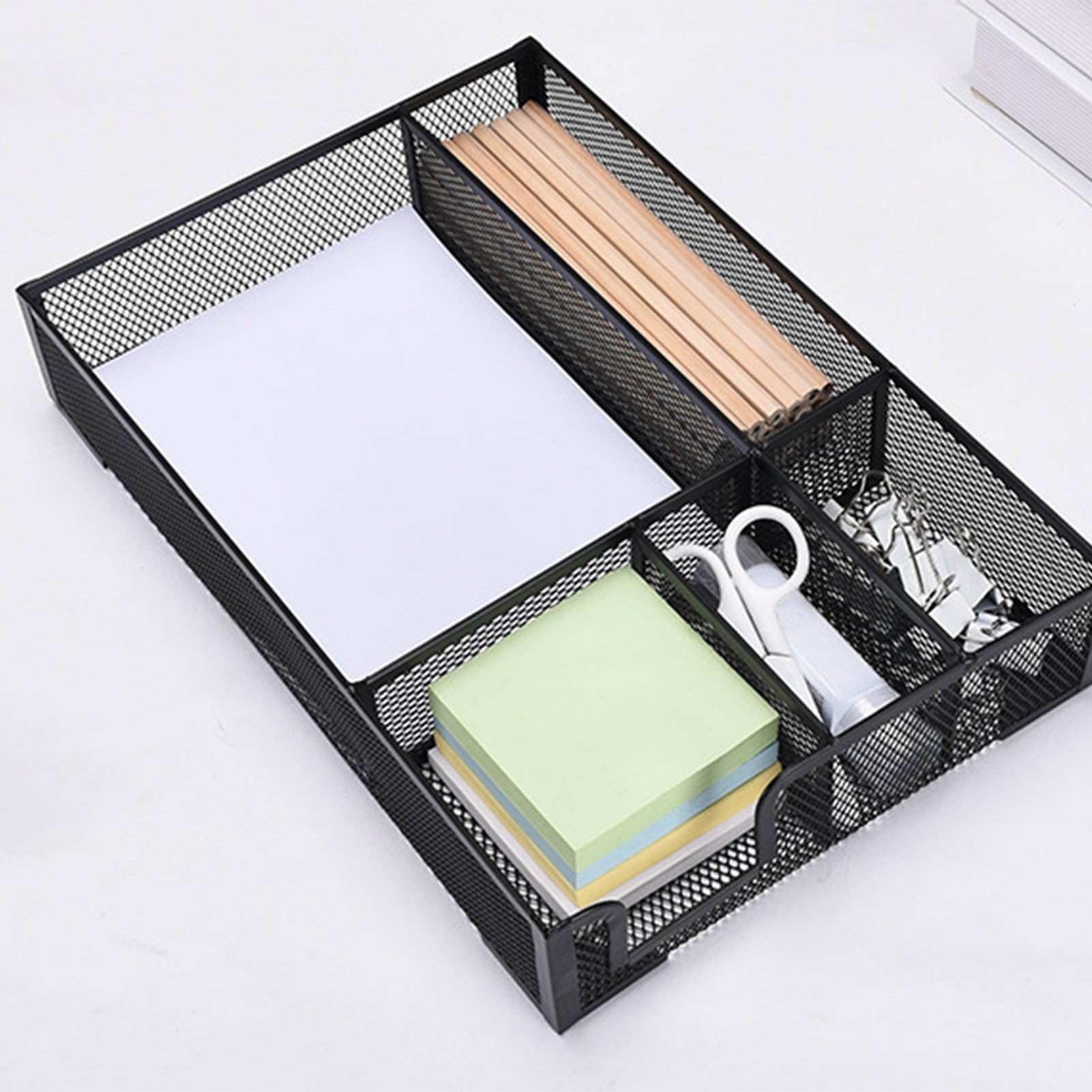 Bureaulade-organizer, Metalen Gaas Lade-organizer Lade 5 Roosters Multifunctioneel Stabiel Voorkomen Slip Metalen Bureau-organizer Opbergmand Voor Keuken Thuis School Kantoor Badkamer Bureaulade-organizer, Metalen Gaas Lade-organizer Lade 5 Roosters Multifunctioneel Stabiel Voorkomen Slip Metalen Bureau-organizer Opbergmand Voor Keuken Thuis School Kantoor Badkamer