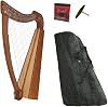 Roosebeck 22-String Heather Harp wFull Chelby Levers - Knotwork Gig Bag Extra Strings