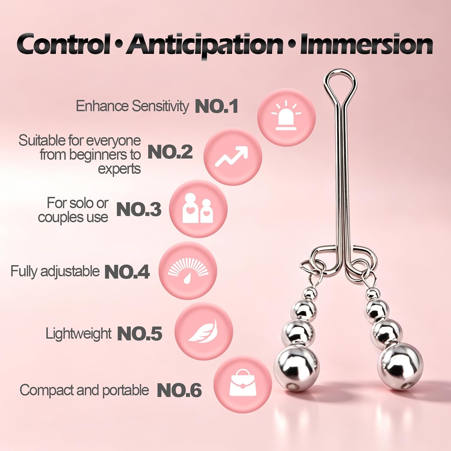 Clit clamp Stainless Steel Clitorist clamp Metal Nipple Vaginal Clamps