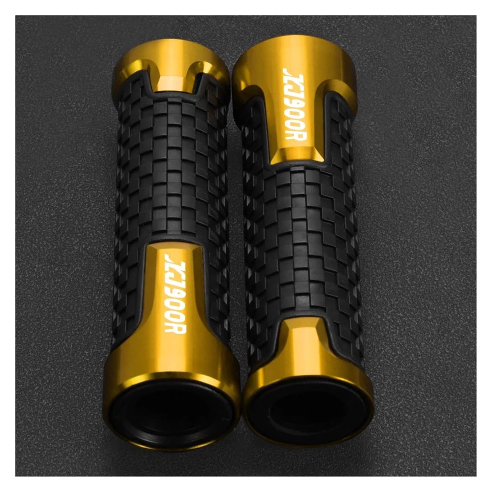 Poignées de guidon de moto 7/8'' 22 mm couleur or pour embout de guidon XJ 900R