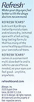 Vista 12 de Gotas lubricantes oculares Refresh Tears para ojos secos, 0.5 fl oz estériles