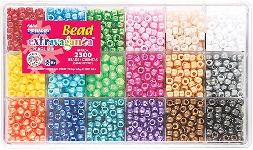 Miniatura 2 de Caja gigante de perlas de 2300 perlas/Pkg
