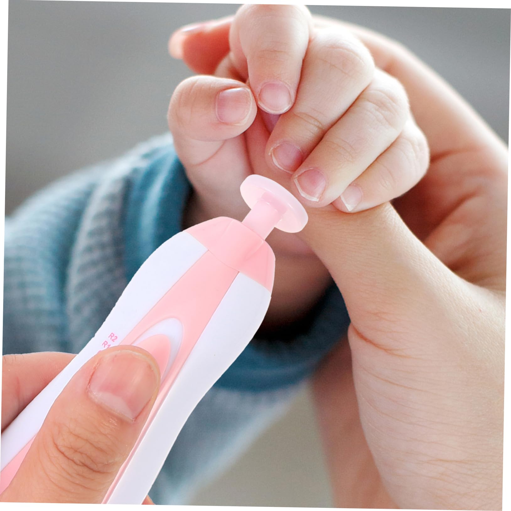 Cortauñas Eléctrico Taladro de Uñas Pulidor de Uñas Eléctrico Herramienta de Manicura para Niños Y Niñas Mini Portátil