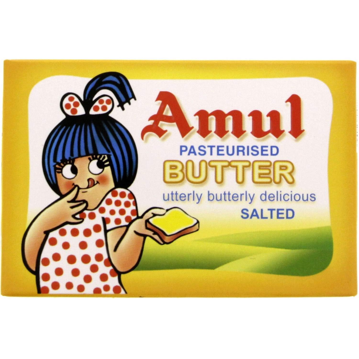 AmulSalted Pasteurised Butter 100 g, Multicolor