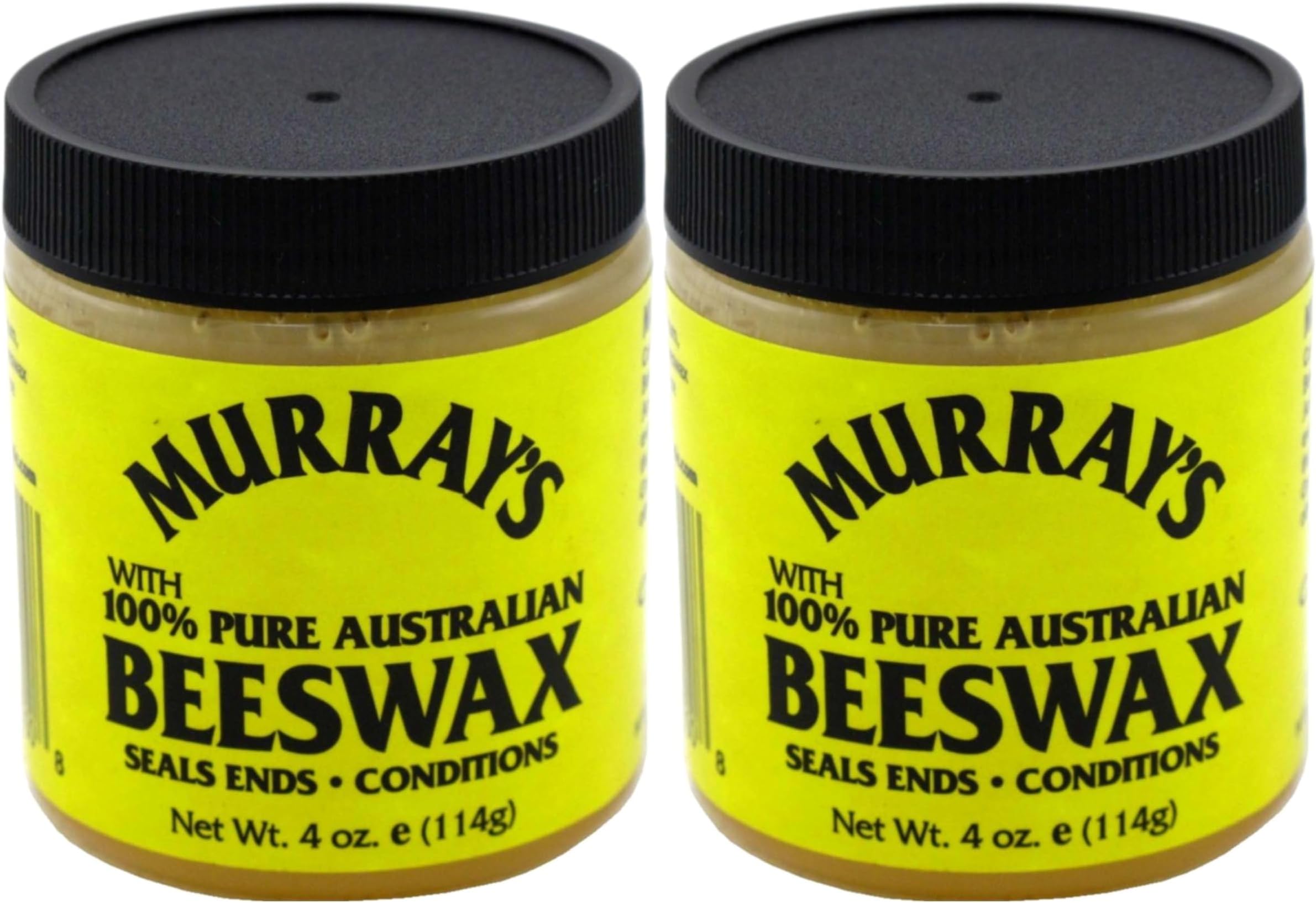 Murrays Beeswax 4 Ounce Jar (2 Pack)