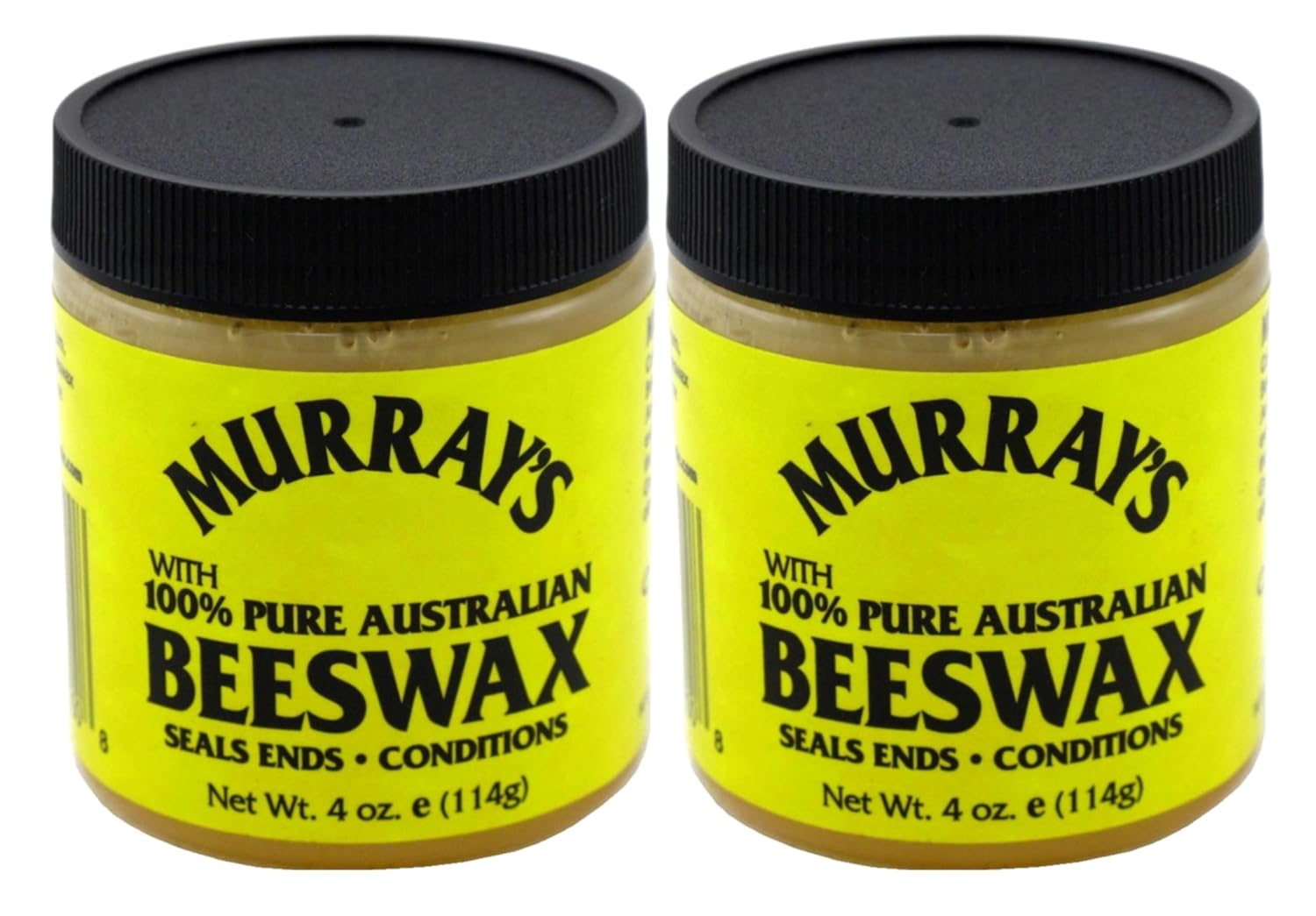Murrays Beeswax en Frasco de 4 Onzas (Paquete de 2)