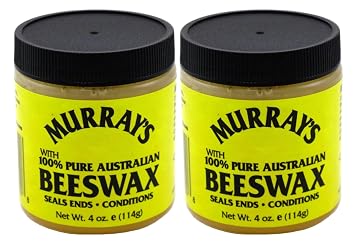 Murrays Beeswax 4 Ounce Jar ( 2 Pack )