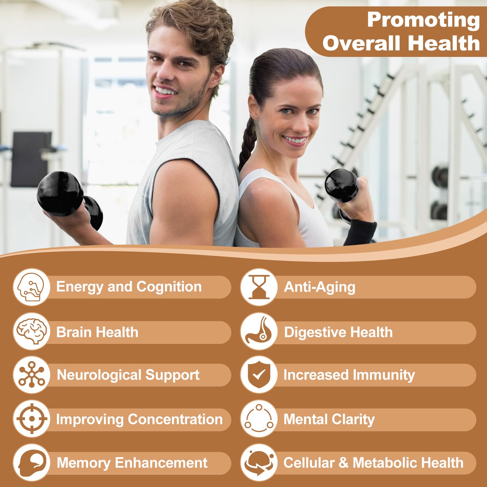OMOGS Mushroom Complex Supplement Capsules 10:1 Extract, Lions Mane Supplement with Cordyceps, Reishi, for Brain Health, Memory Support, Focus & Immune System — Amazon image 4