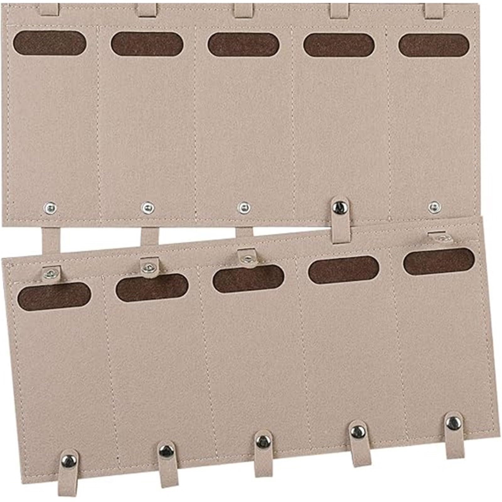 Porta Occhiali Portaocchiali Espositore for Occhiali da Sole Rimovibile E Appeso su Entrambi I Lati Espositore Occhiali(Bruin)