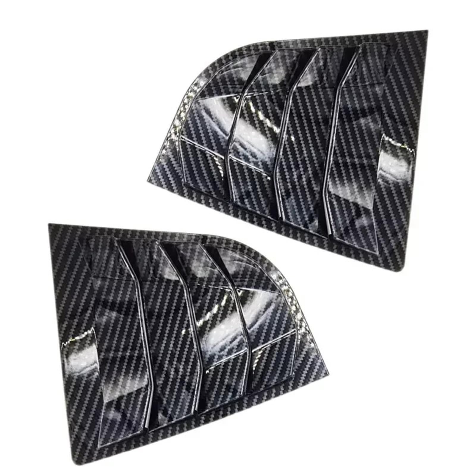 Garniture de persiennes de vitre arrière Kia Forte, finition carbone premium