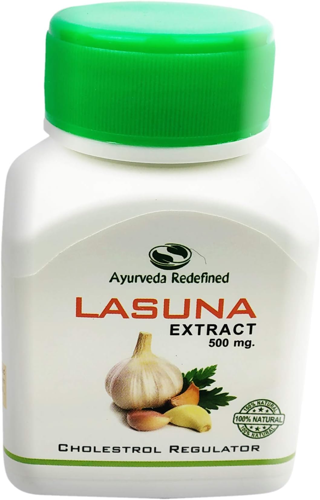 Lasuna Tablets 500mg Extract 60 tabs USFDA reg. (3)