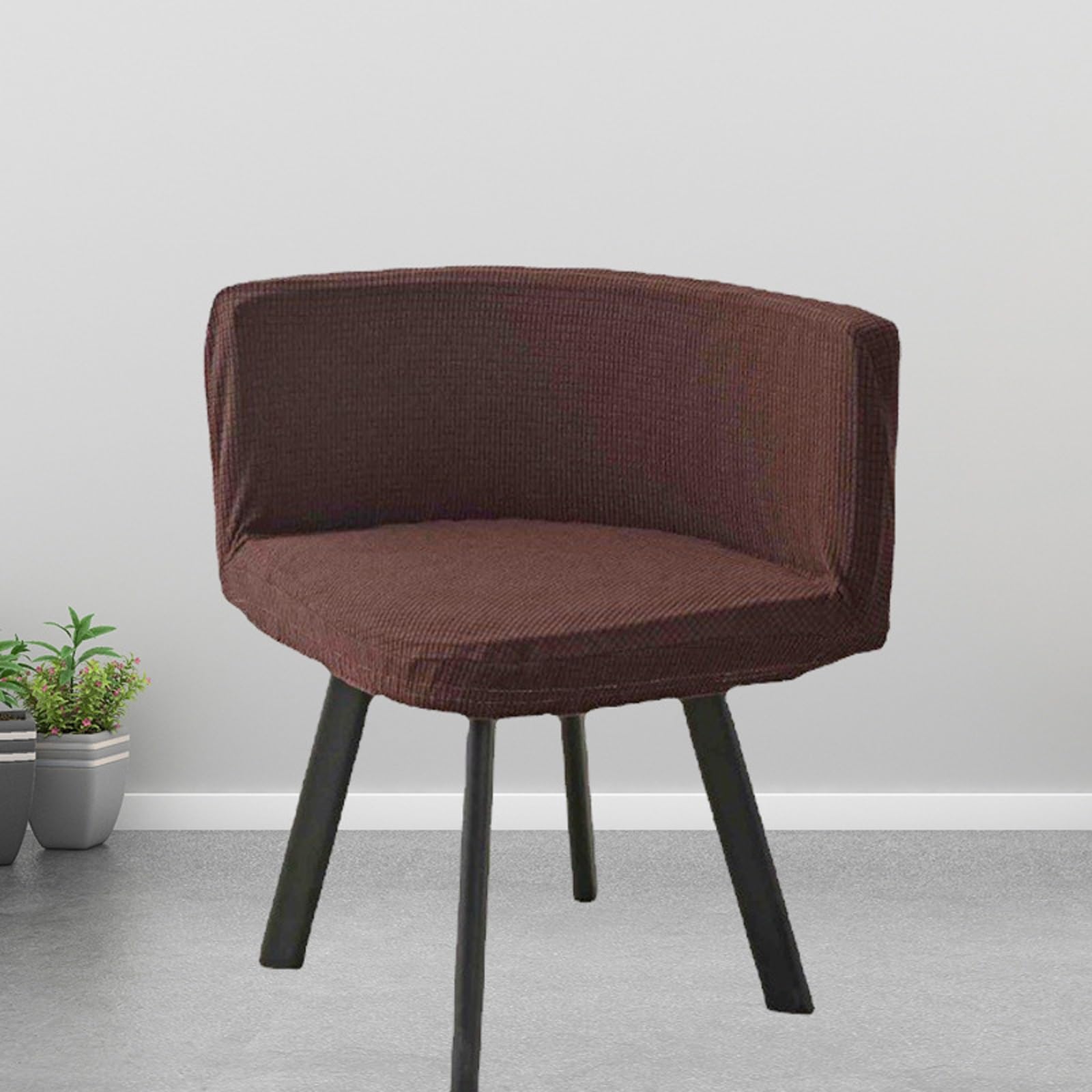 Housse chaise triangulaire élastique imperméable salon 4 u.
