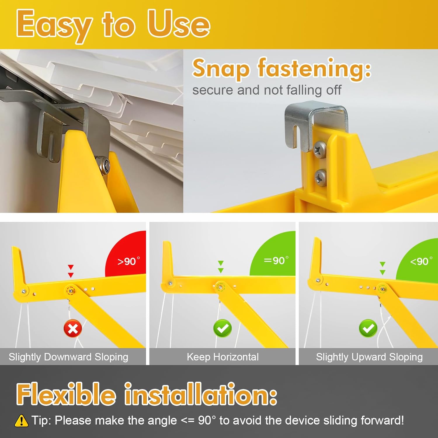 Kodilin Mighty Bracket Mini Split Support Tool Mini Split Wall Mounting Bracket, Ductless Air Conditioner Support for Indoor, Easy to Use by Single Person