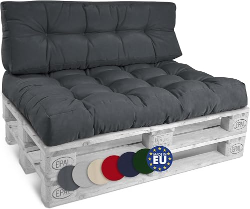 Set de 2 Coussin Palette Lounge Extérieur Intérieur po Beautissu